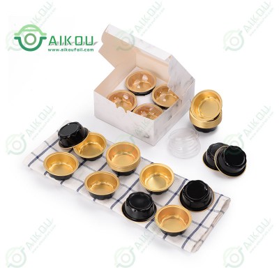 Sweet Cake Foil Disposable Bakery Dessert Pastry Baking Tools Pudding Brownie Muffin Baking Cups Inside Cake Box